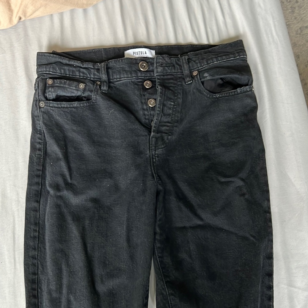 Black Pistola ripped jeans